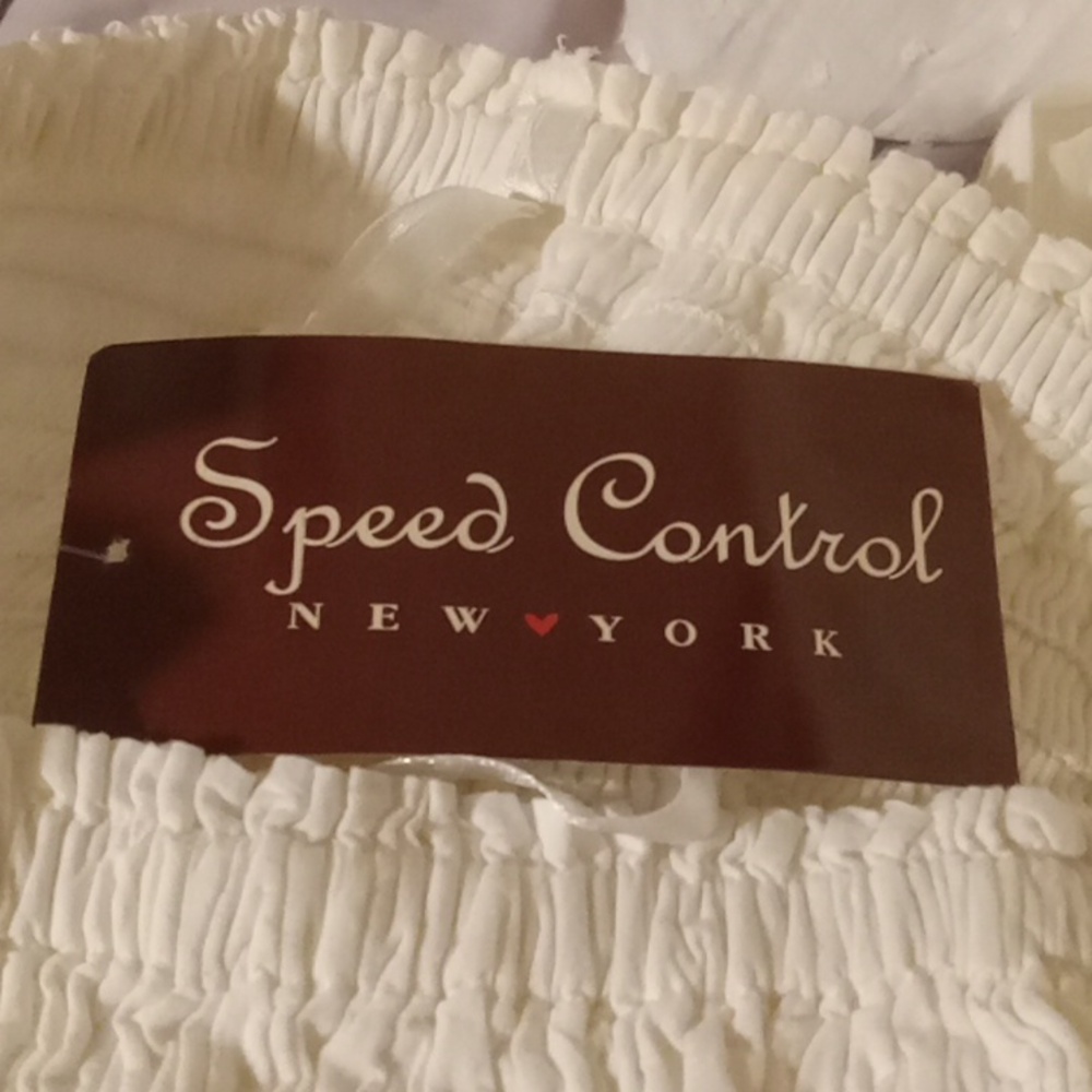 Speed Control New York Cottagecore Summer Eyelett Strapless Dress Size 2x NWT - Picture 9 of 11